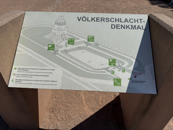 Völkerschlachtdenkmals in Leipzig