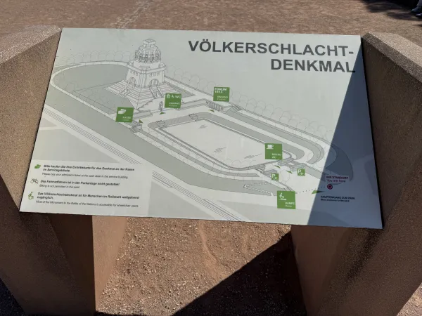 Völkerschlachtdenkmals in Leipzig