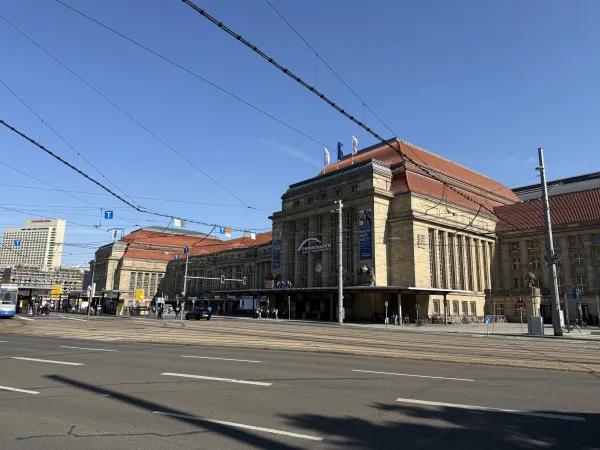 Leipziger Hauptbahnhof - Kopfbahnhof