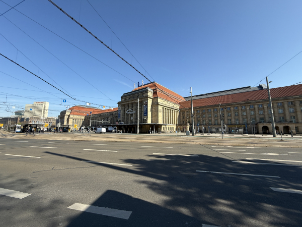 Leipziger Hauptbahnhof - Kopfbahnhof