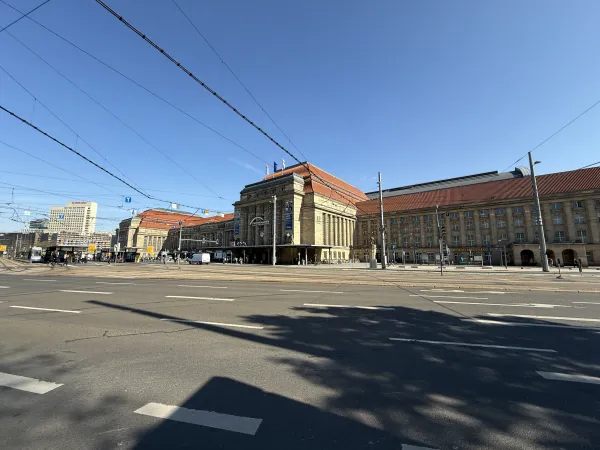 Leipziger Hauptbahnhof - Kopfbahnhof