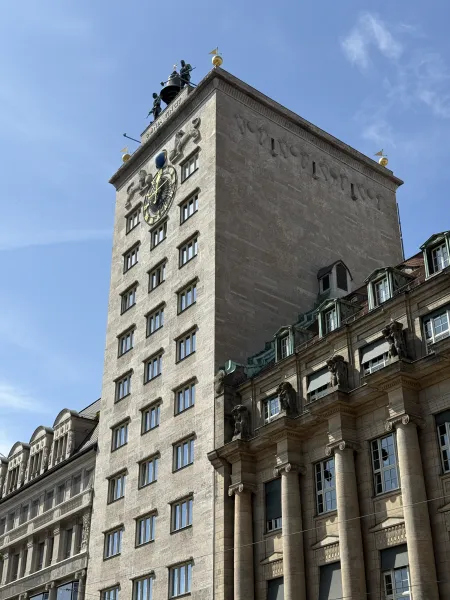 Krochhochhauses in Leipzig