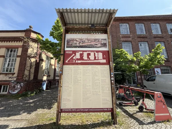 Alten Baumwollspinnerei in Leipzig