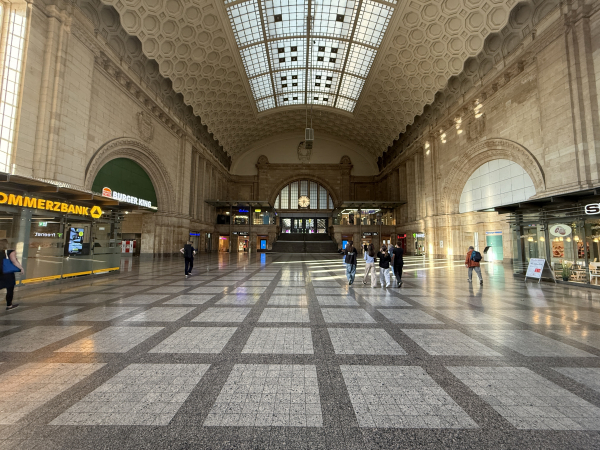 Leipziger Hauptbahnhof - Kopfbahnhof