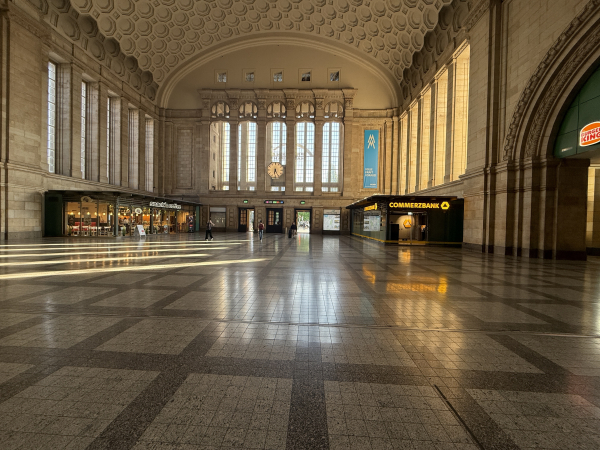 Leipziger Hauptbahnhof - Kopfbahnhof