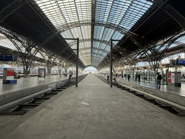 Leipziger Hauptbahnhof - Kopfbahnhof