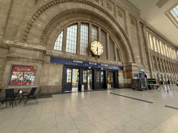 Leipziger Hauptbahnhof - Kopfbahnhof