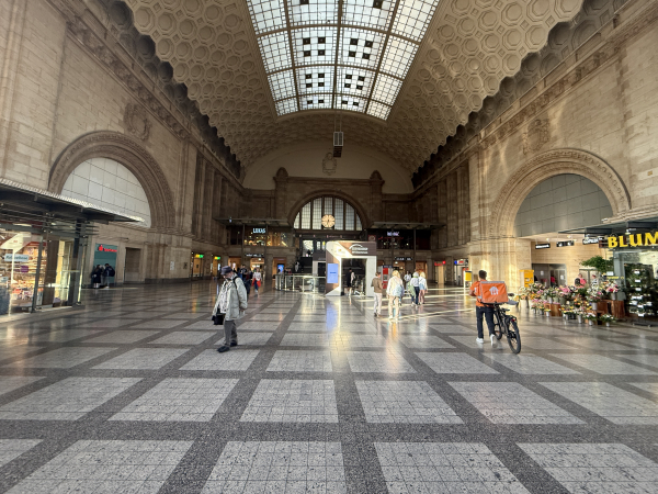 Leipziger Hauptbahnhof - Kopfbahnhof